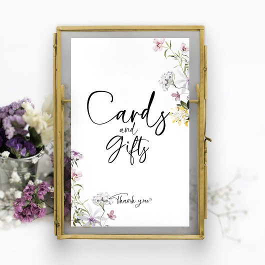 Kaarten en Cadeaus Wildbloemen Vrijgezellenfeest S Poster