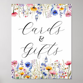 Kaarten en Cadeaus | Wildflower Bloemen Poster