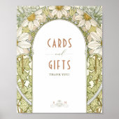 Kaarten en cadeautjes  Art Nouveau door Mucha Poster (Voorkant)