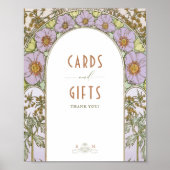 Kaarten en cadeautjes Art Nouveau door Mucha Poster (Voorkant)