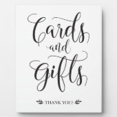 Kaarten en cadeautjes Modern Wedding Sign Fotoplaat (Voorkant)