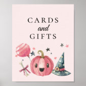 Kaarten en cadeautjes voor Baby showers Poster (Voorkant)