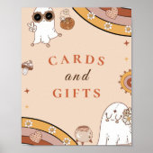 Kaarten en cadeautjes voor Baby showers Poster (Voorkant)