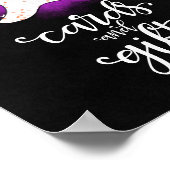 Kaarten en cadeautjes voor halloween Girl Baby sho Poster (Hoek)