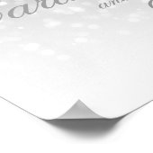 Kaarten en cadeautjes voor zwevende touwtjes poster (Hoek)