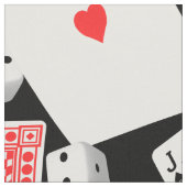 Kaarten en dice stof (Close Up)