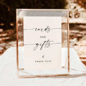 Kaarten en geschenken 5x7" teken, Boho Modern Mini Poster