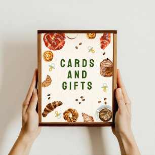 Kaarten en geschenken Baby shower Poster