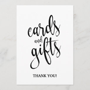 Kaarten en geschenken Betaalbaar Kalligrafie Teken