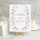 Kaarten en geschenken bruids thee Poster