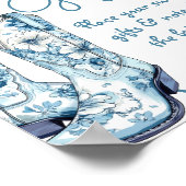 Kaarten en geschenken Chinoiserie Boots Vrijgezell Poster (Hoek)