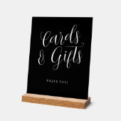 Kaarten en geschenken eenvoudige moderne script br acryl bord (Hoek)