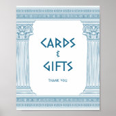 Kaarten en Geschenken Feestbord voor toga-evenemen Poster (Voorkant)