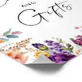 Kaarten en geschenken Floral Vrijgezellenfeest Spr Poster (Hoek)