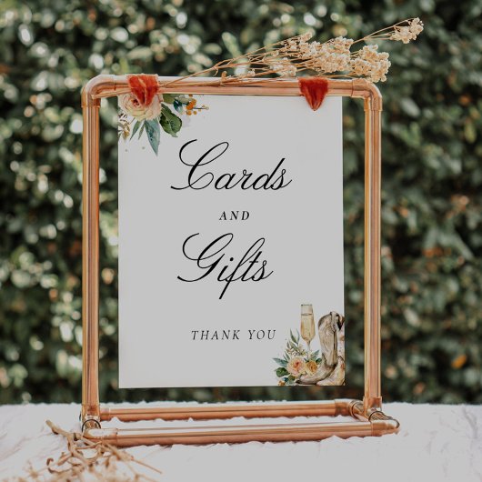 Kaarten en geschenken Laarzen Bubble Vrijgezellenf Poster