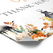 KAARTEN EN GESCHENKEN Little Pumpkin Baby shower S Poster (Hoek)