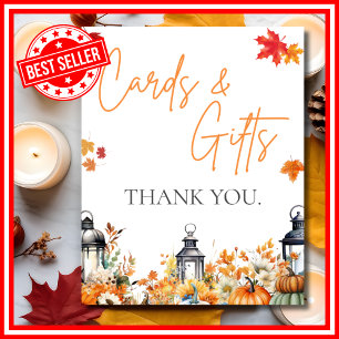 KAARTEN EN GESCHENKEN Little Pumpkin Baby shower S Poster