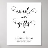 Kaarten en geschenken Minimalistisch Vrijgezellenf Poster (Voorkant)