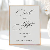 Kaarten en geschenken Modern minimalistisch bruilo Poster