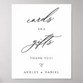 Kaarten en geschenken Modern Wedding Poster (Voorkant)