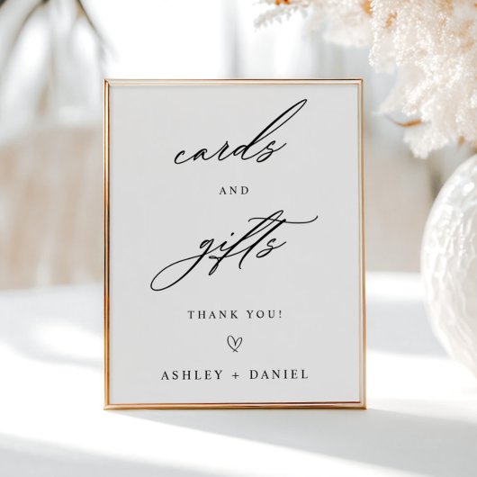 Kaarten en geschenken Modern Wedding Poster