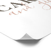 Kaarten en geschenken. Moderne eenvoudige typograf Poster (Hoek)