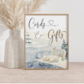 Kaarten en geschenken Polar Beer Poster