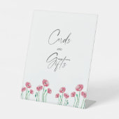 Kaarten en geschenken, poster reclamebord met voetstuk (Voorkant)