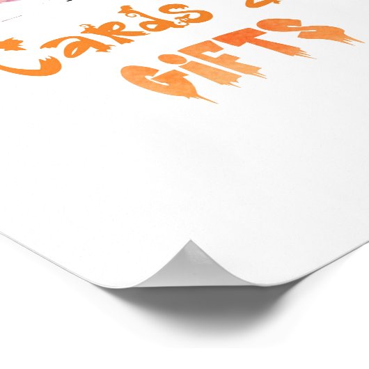 Kaarten en geschenken Schattige Halloween heksen V Poster (Hoek)