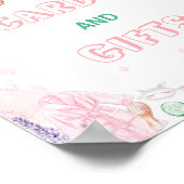 Kaarten en geschenken Spa Party Verjaardag Poster (Hoek)