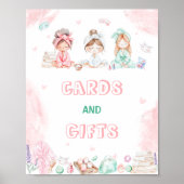 Kaarten en geschenken Spa Party Verjaardag Poster (Voorkant)