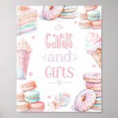 Kaarten en geschenken Sweet pastel birthday Poster (Voorkant)