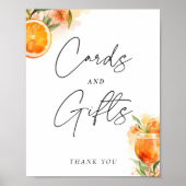 Kaarten en geschenken teken Aperol Spritz Vrijgeze Poster (Voorkant)