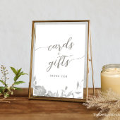 Kaarten en geschenken teken minimalistische Boho F