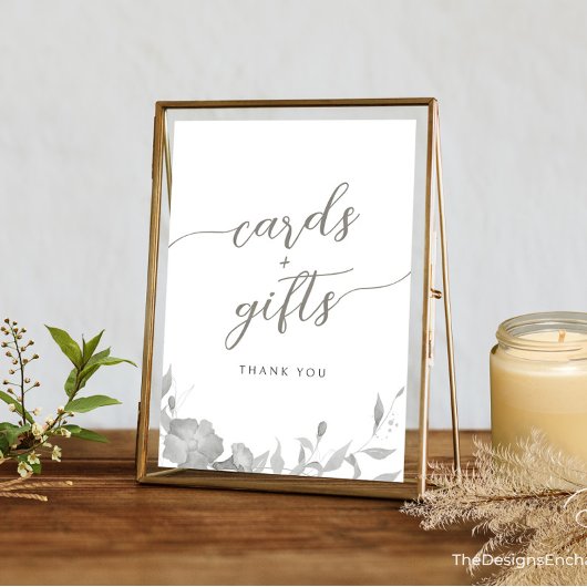 Kaarten en geschenken teken minimalistische Boho F