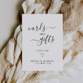 Kaarten en geschenken tekenen Sjabloon, minimalist