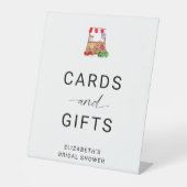 Kaarten en geschenken van de markt Vrijgezellenfee Reclamebord Met Voetstuk (Voorkant)