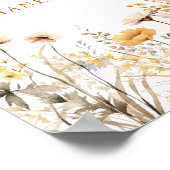 Kaarten en geschenken Vrijgezellenfeest Dank u Poster (Hoek)