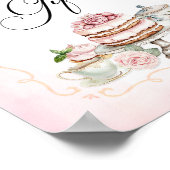 Kaarten en geschenken Vrijgezellenfeest Sign - Tea Poster (Hoek)