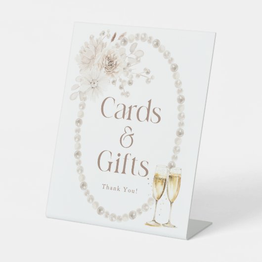 Kaarten en geschenken Vrijgezellenfeest teken Reclamebord Met Voetstuk (Voorkant)