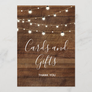 Kaarten en geschenken Wedding Bar Sign.