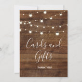 Kaarten en geschenken Wedding Bar Sign. (Voorkant)