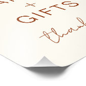 Kaarten en geschenken Wildflower Terracotta Baby s Foto Afdruk (Hoek)