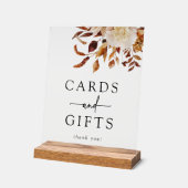 Kaarten en Gift Herfst Acryl Bord (Hoek)