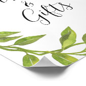 Kaarten en Gifts Lemons Blossom en Greenery Poster (Hoek)