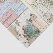 Kaarten en grootboeken tissuepapier (Detail)