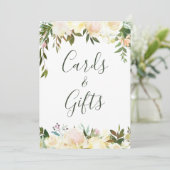 Kaarten en Kaart van Gifts-gebarentaal Rustic Gree (Staand voorkant)