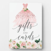 Kaarten en kaartjes Quinceanera Birthday Party Sig Fotoplaat (voorkant)