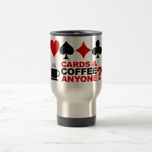 Kaarten en koffie-mok reisbeker (Center)