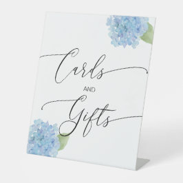 Kaarten en schenkingen Hydrangea Pedestal Sign Reclamebord Met Voetstuk